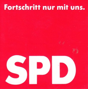 Aufkleber SPD Fortschitt 89