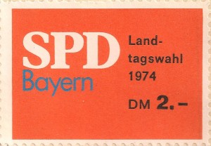 Bayern SPD LTW 1974 001