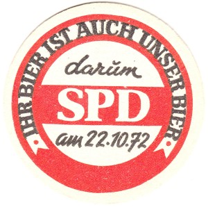 Bierdeckel - SPD  - 221072 - VS - 01