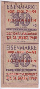 Eisen VSE 10 1948 2 verl kont