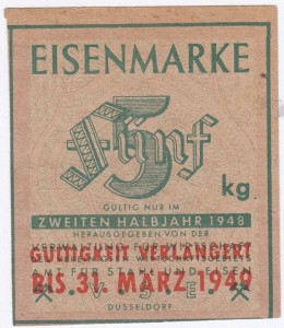 Eisen VSE 5 1948 - 2 verl