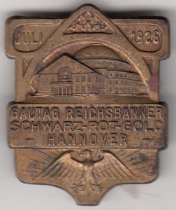 Reichsbanner Pin Hannover 01