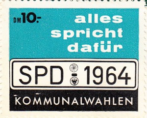 SPD SM dafür 1964 10000