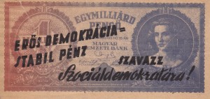 Ungarn Geldschein SP-Ungarn