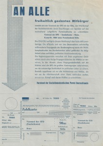 Zahlkarte VS 001